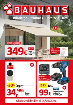 Vista previa Bauhaus folleto Cat válido desde el 26.02.2026