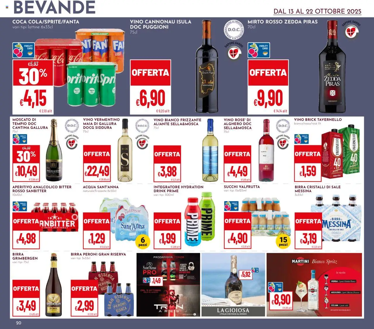 Volantino Pan del 13.10.2025 | Pagina: 20 | Prodotti: Birra, Sale, Vino, Vino bianco