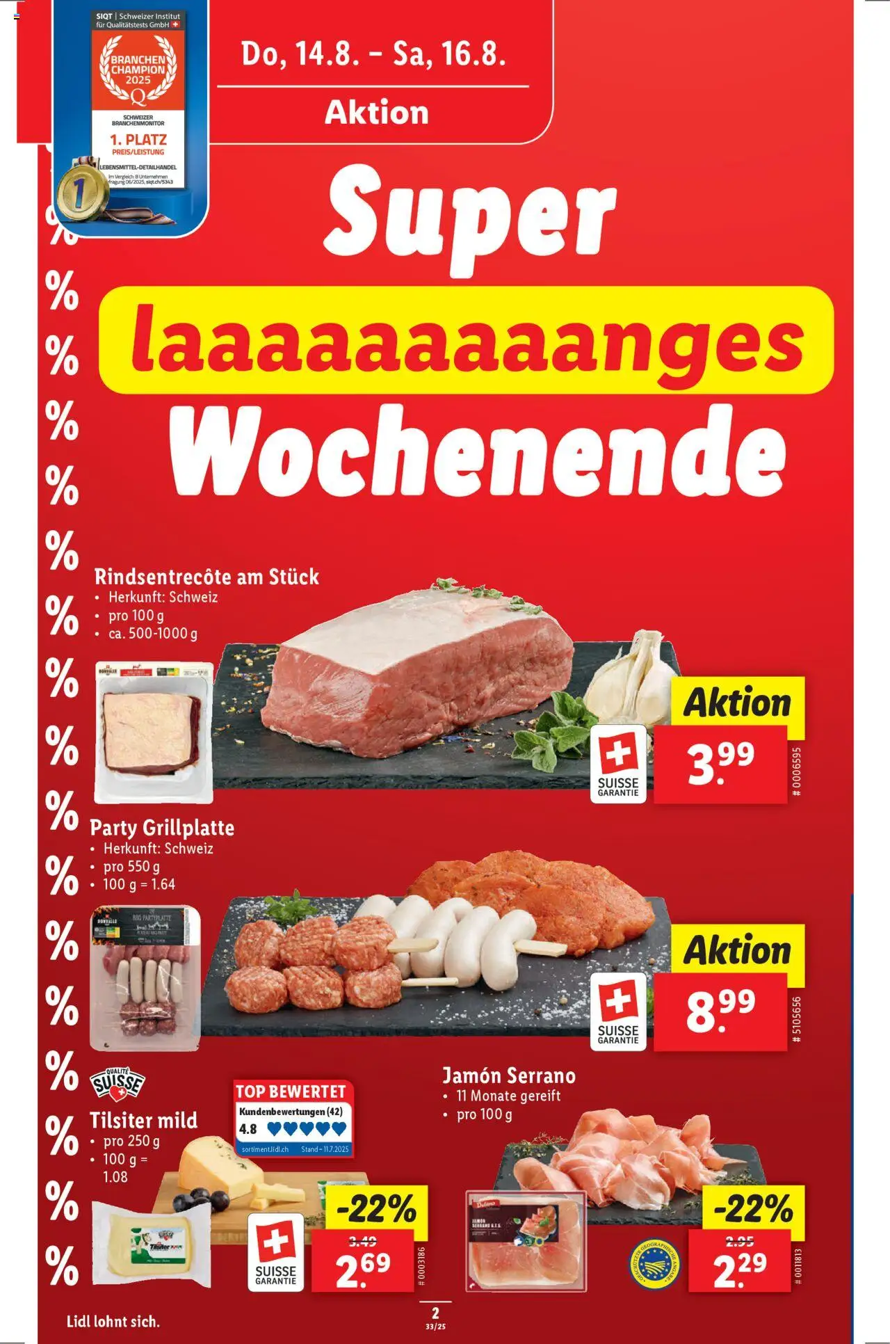 Lidl Aktionen ab 14.08.2025 | Seite: 2 | Produkte: Top
