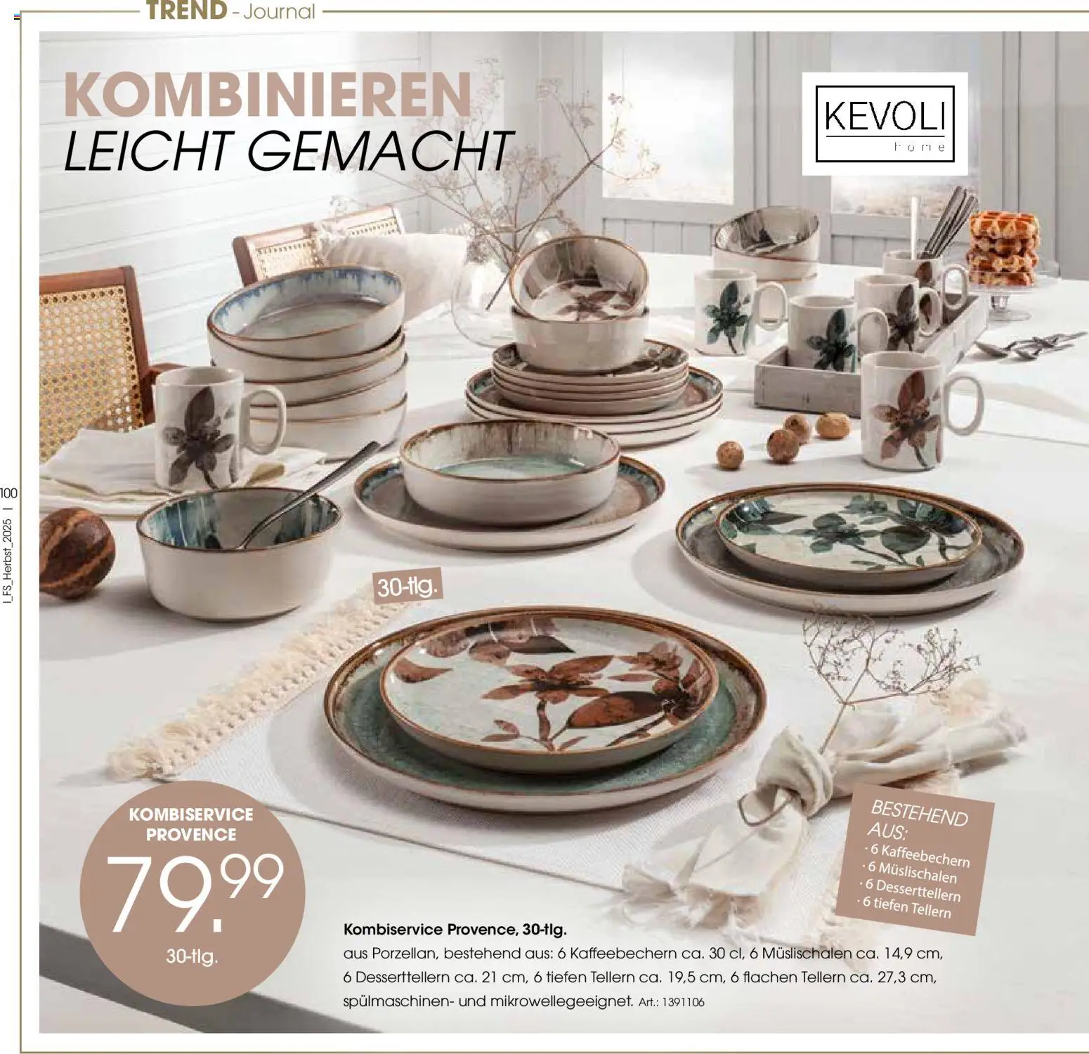 Zurbrüggen Trend-Journal Herbst – gültig ab 21.10.2025 | Seite: 100