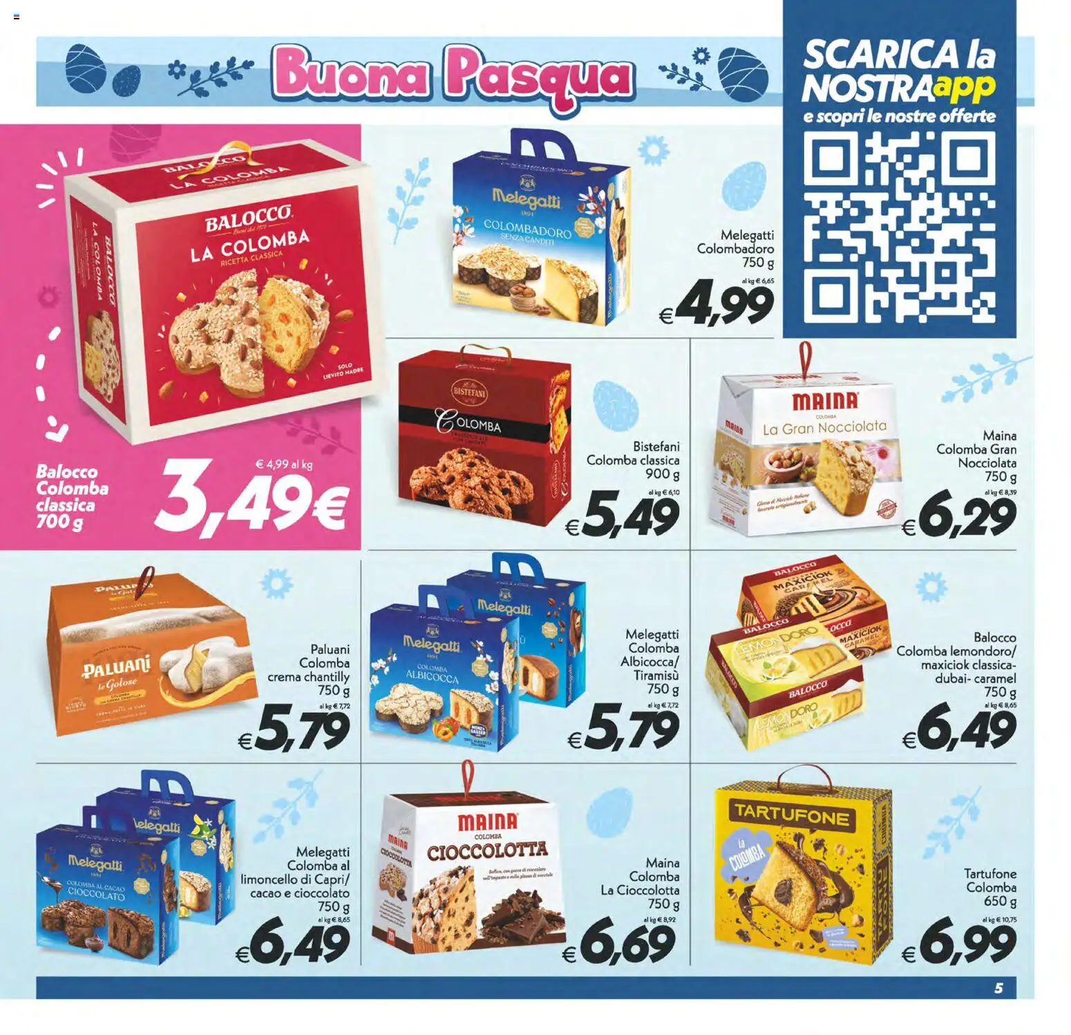 Volantino SuperConveniente del 27.03.2026 | Pagina: 5 | Prodotti: Crema, Cioccolato, Limoncello, Cacao