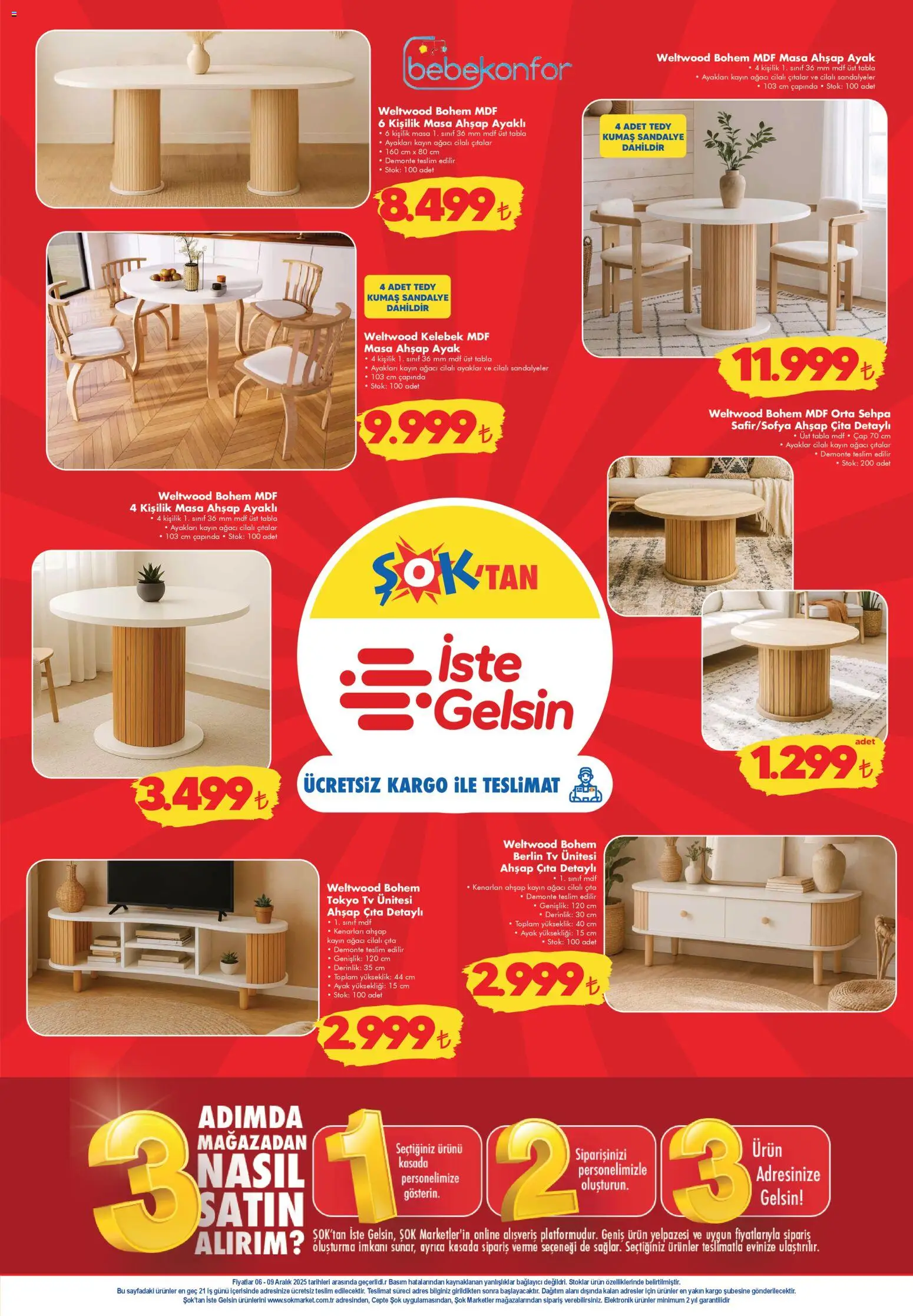 Şok Market Hafta sonu fırsatları - 06.12.2025 tarihinden itibaren geçerlidir | Sayfa: 2 | Ürünler: Tayt, Kulaklık, Bağlayıcı, Ahtapot