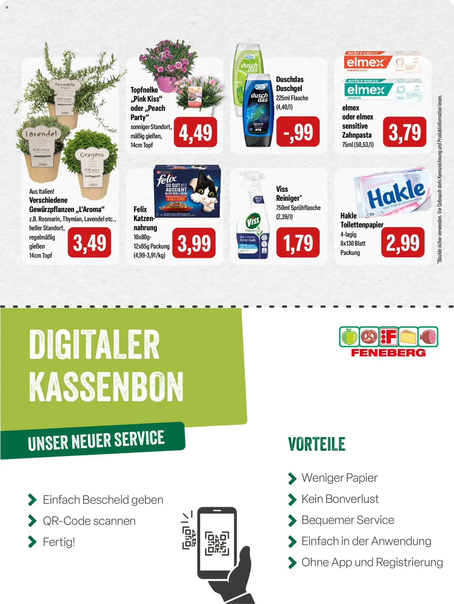 Feneberg Angebote – gültig ab 09.04.2026 | Seite: 15 | Produkte: Bad, Duschgel, Lavendel, Toilettenpapier