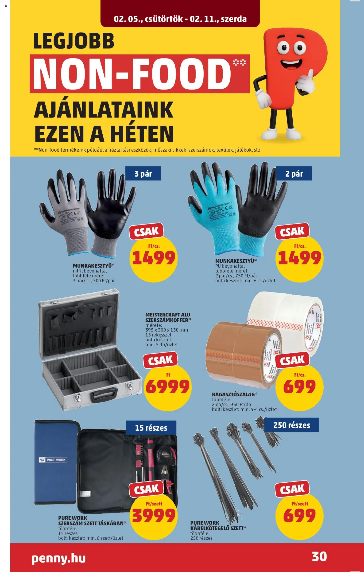 PENNY akciós ujság - amely érvényes a következő dátumtól: 05.02.2026 | Oldal: 34