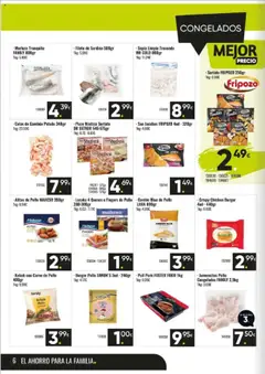 Vista previa Family Cash folleto válido desde el 06.10.2025 | Página: 6 | Productos: Pizza, Carne de pollo, Lasaña, Filete