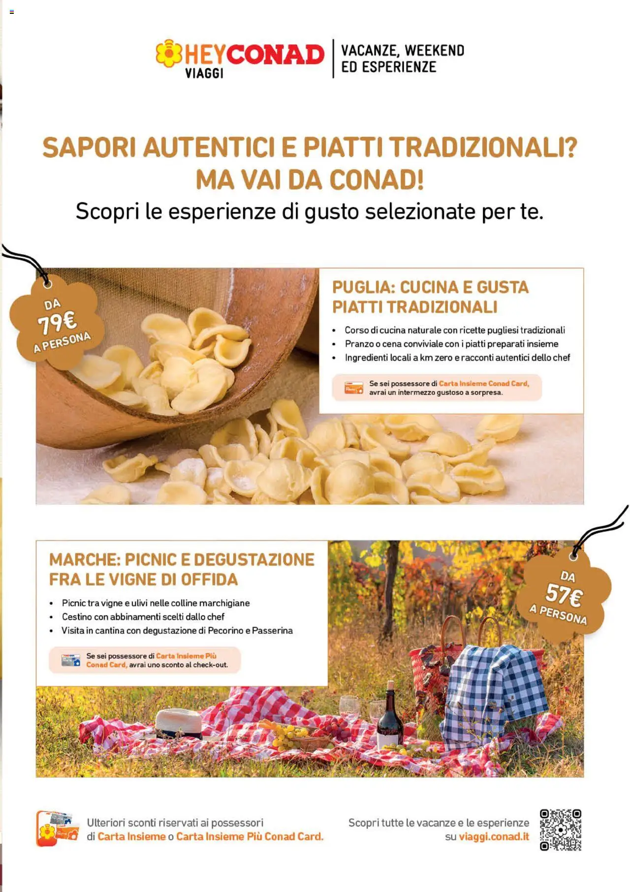 Volantino Conad del 10.09.2025 | Pagina: 3 | Prodotti: Pecorino, Cestino