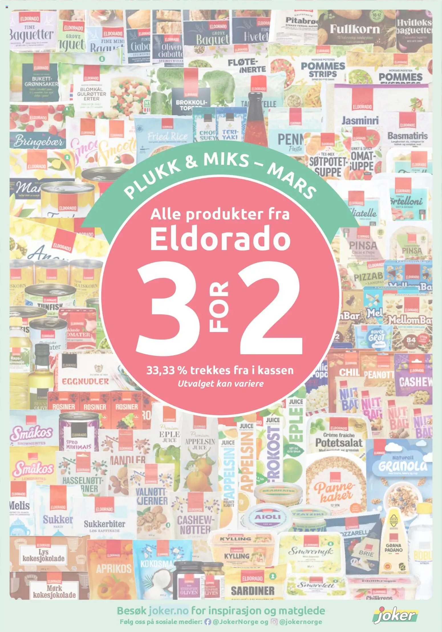 Nye » Joker kundeavis « er nå online. Se alle Apriltilbud på mobilen og spar! | Norway