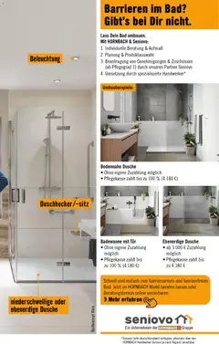 Hornbach Prospekt 	 ab 02.02.2026 gültig | Seite: 45 | Produkte: Bad, Dusche, Tür, Duschhocker
