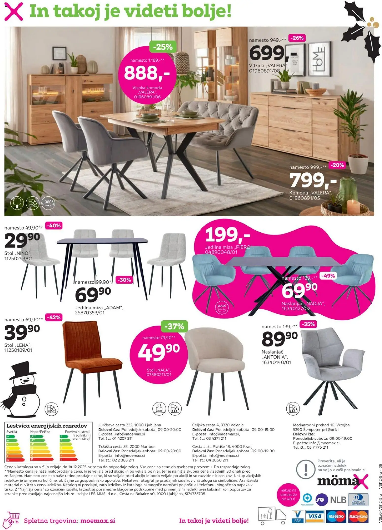 Novi Mömax katalog ponudbe – veljaven od 01.12.2025 | Stran: 8