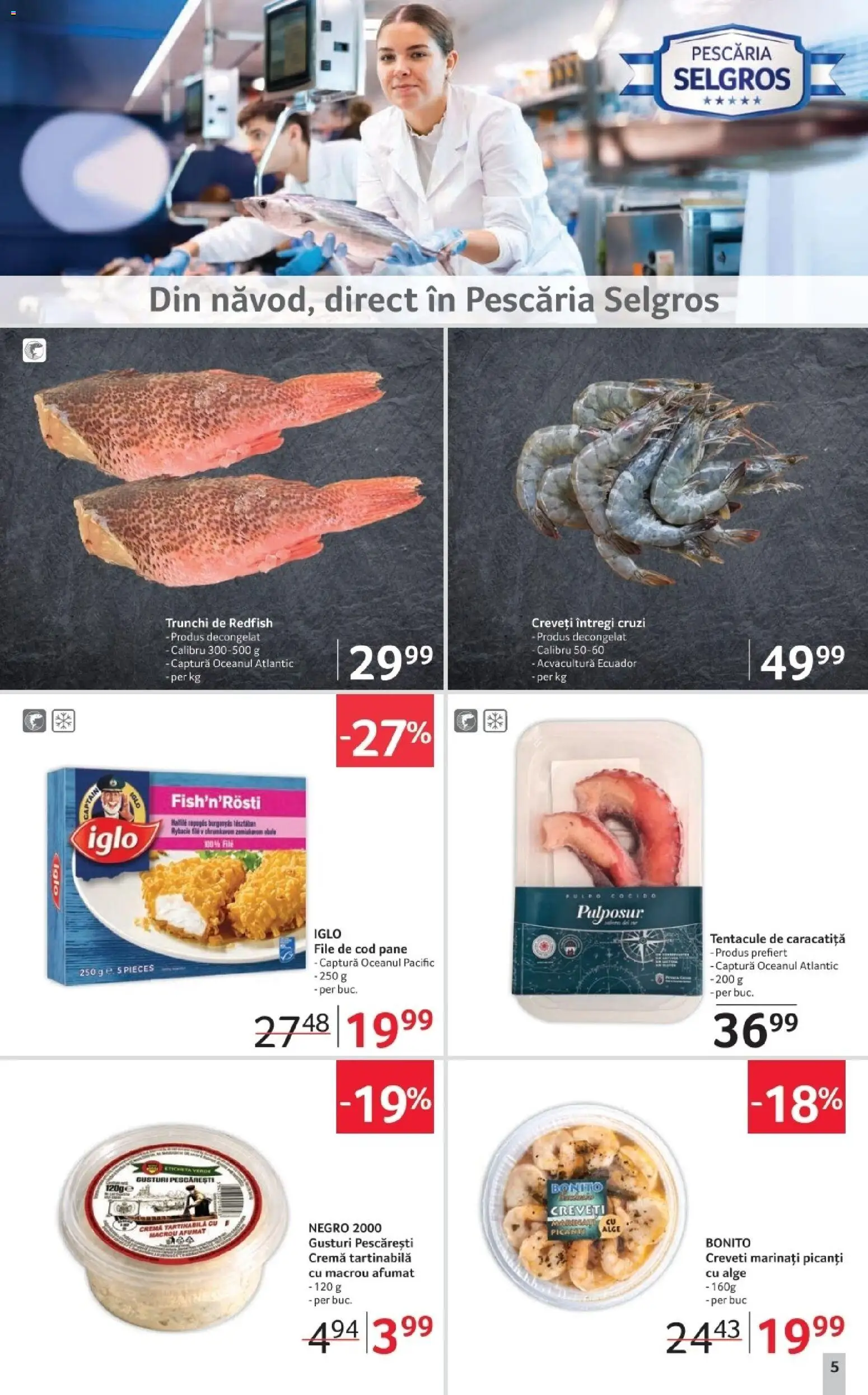 Noul catalog Selgros – valabil de la 31.10.2025 | Pagină: 5 | Produse: Cremă, Cremă tartinabilă