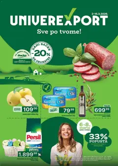Univerexport katalog - pregled Univerexport kataloga - važi od 02.03.2026