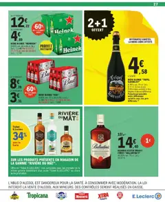  | Page: 27 | Produits: Bière blonde, Bière blonde Bud, Bière, Heineken