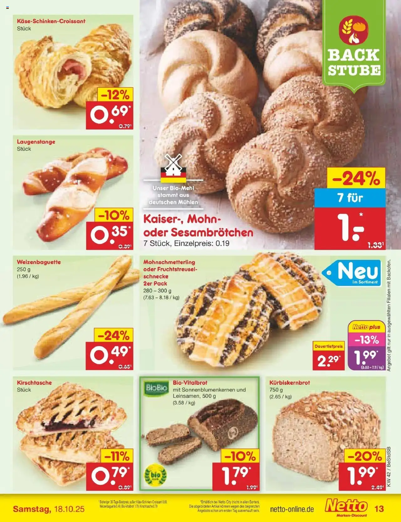 Netto Marken-Discount Prospekt 	 – gültig ab 13.10.2025 | Seite: 15