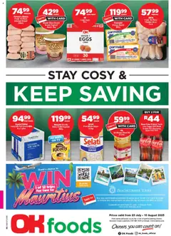 Preview of OK Foods specials valid from 23.07.2025