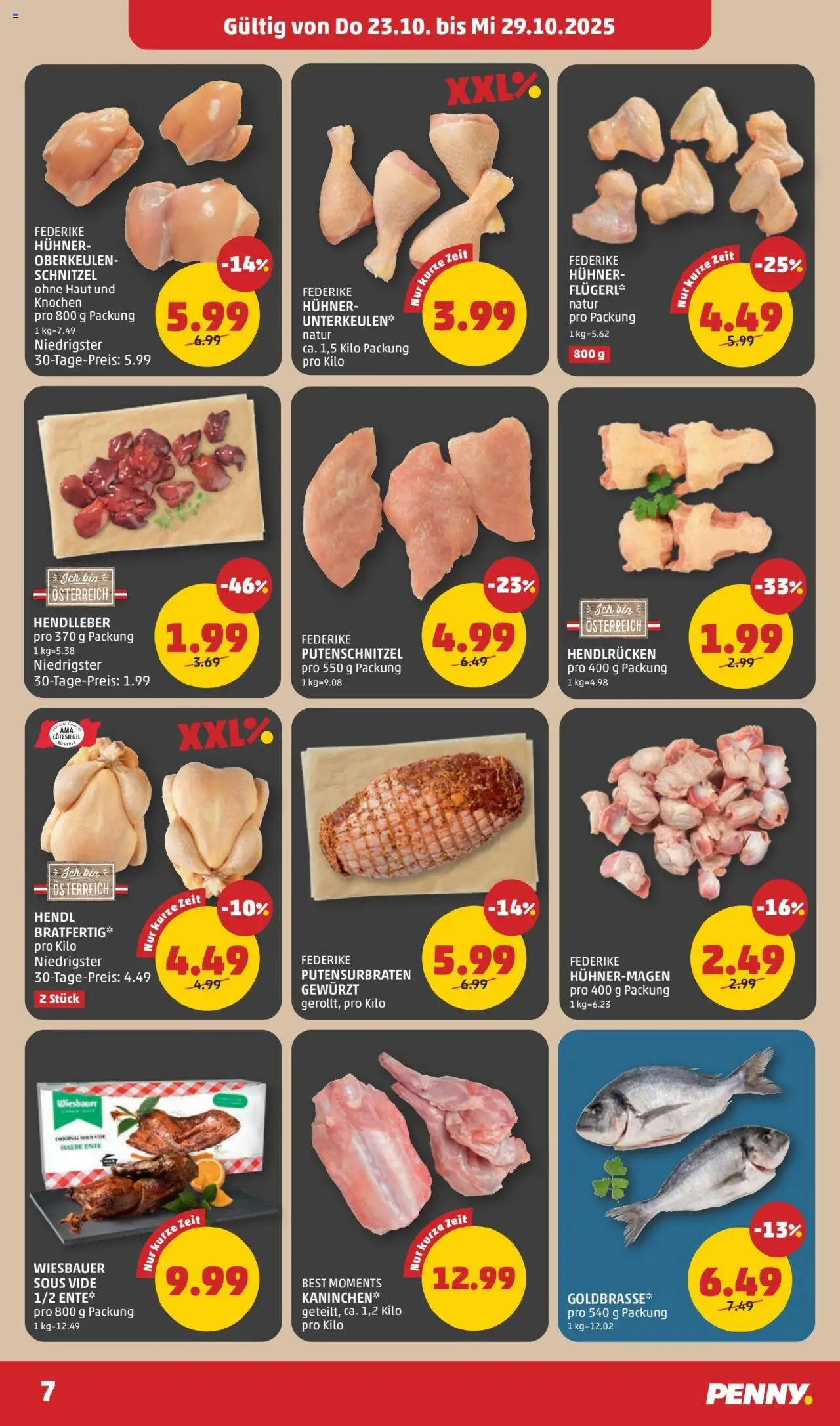 Penny Markt Flugblatt gültig ab 23.10.2025 | Seite: 7