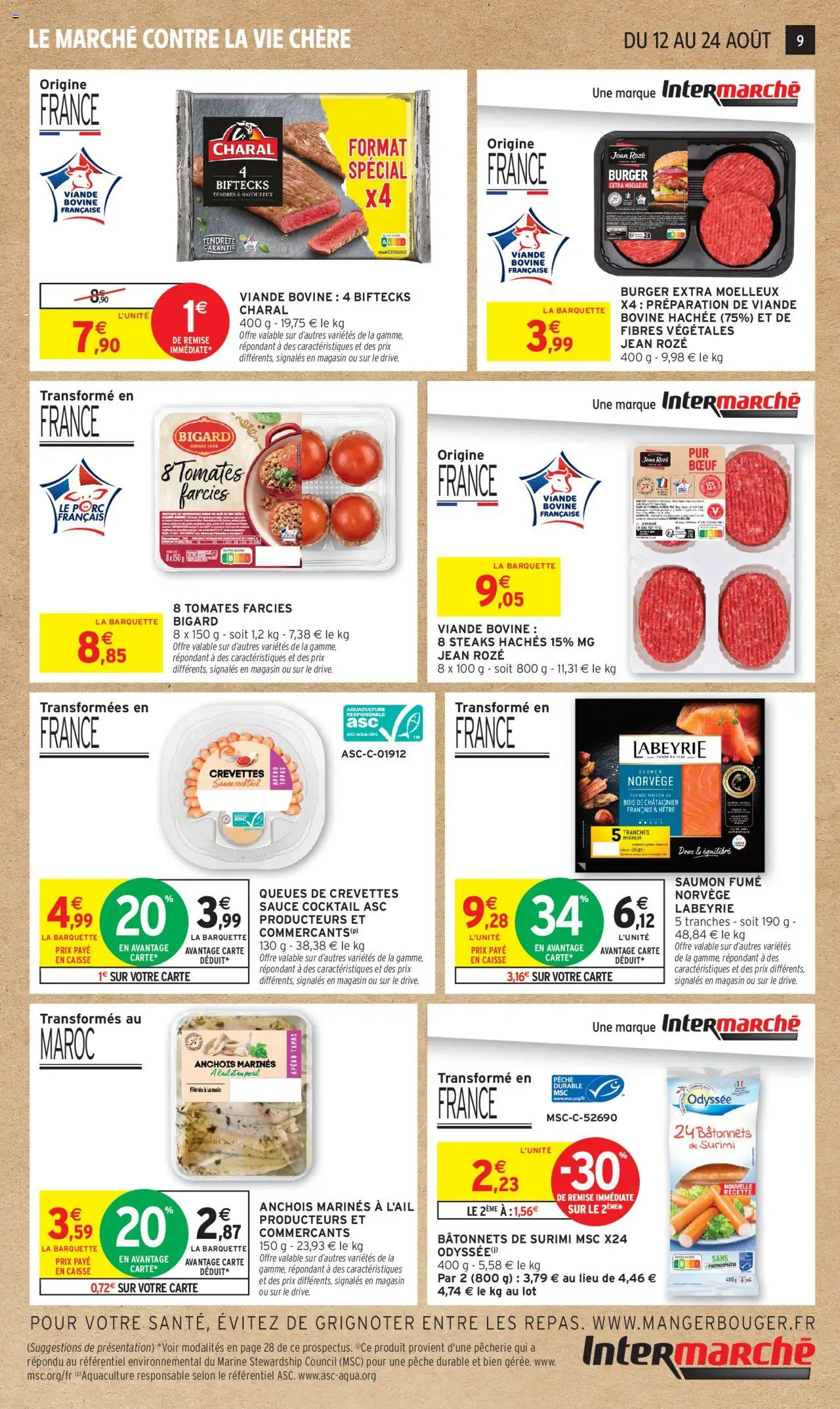  | Page: 9 | Produits: Pêche, Persil, Anchois, Saumon