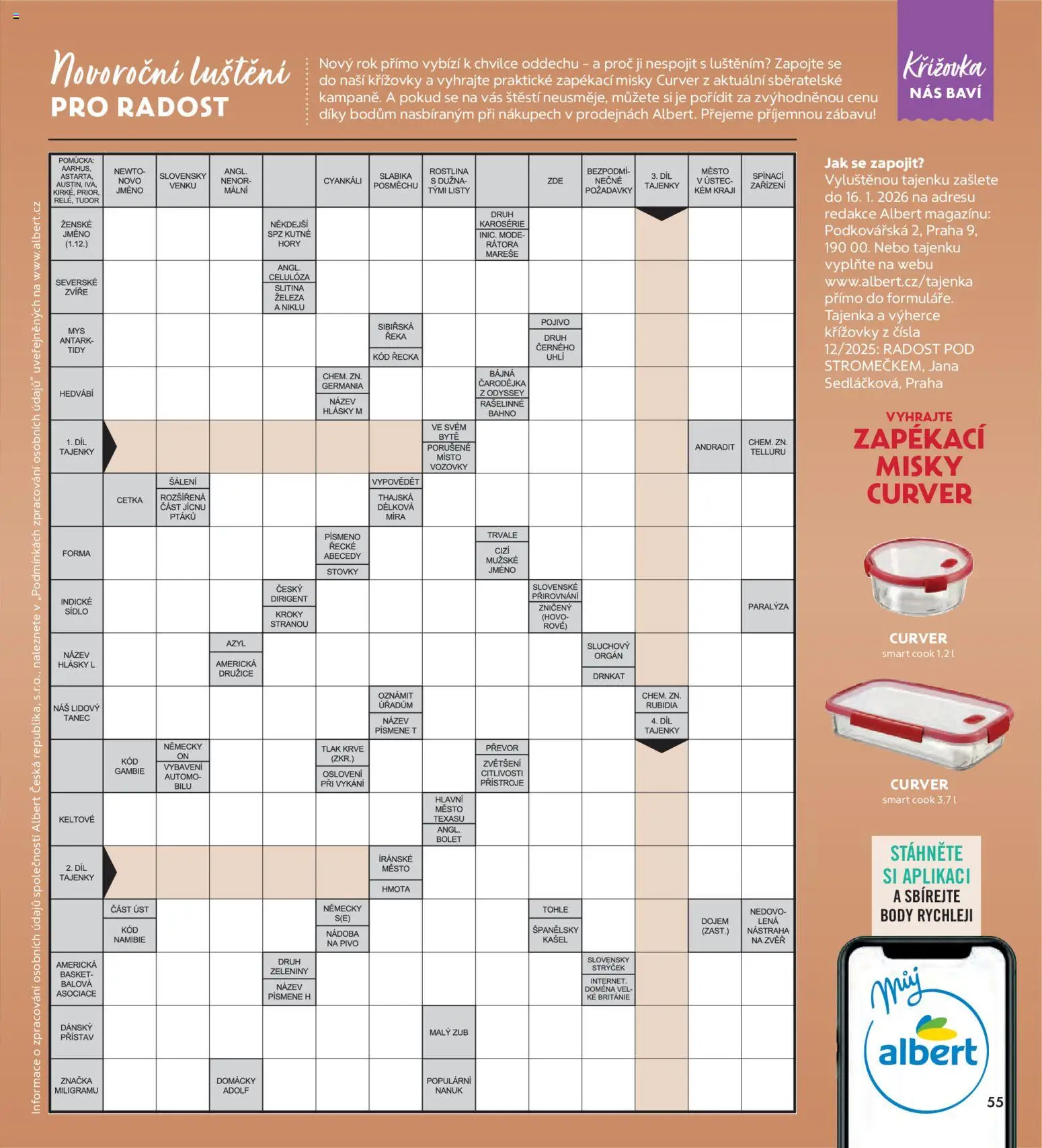 Albert magazín od 01.01.2026 | Strana: 55 | Produkty: Nanuk, Pivo, Forma, Body
