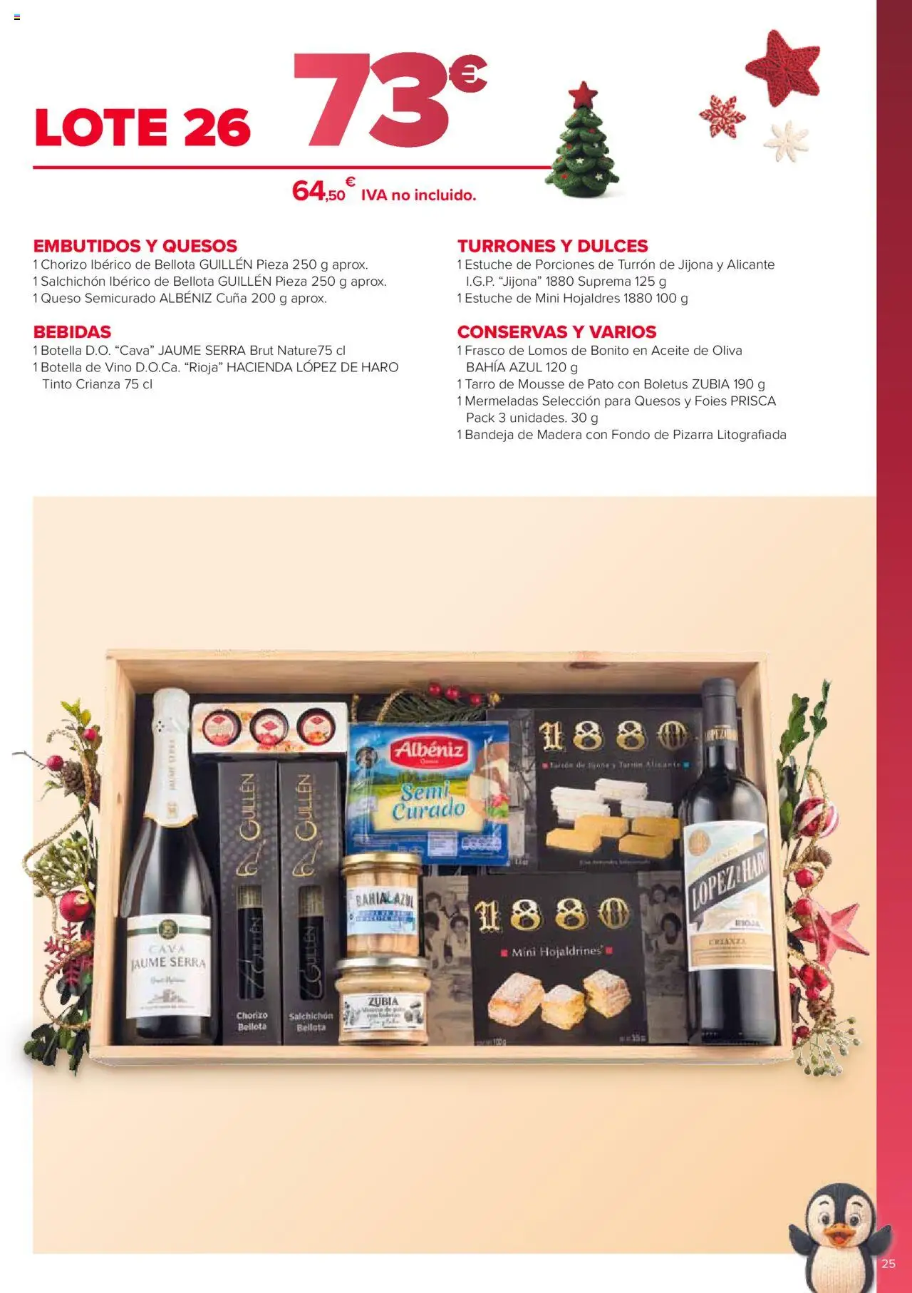 Carrefour - Cestas │ válido desde el 18.10.2025 | Página: 25 | Productos: Mousse, Queso, Aceite de oliva, Cuna
