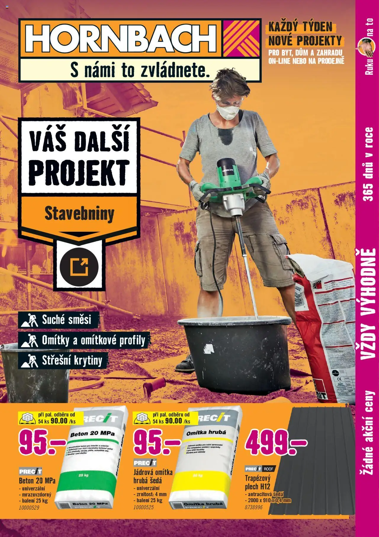 HORNBACH leták - Stavebniny od 20.08.2025 | Strana: 1 | Produkty: Plech