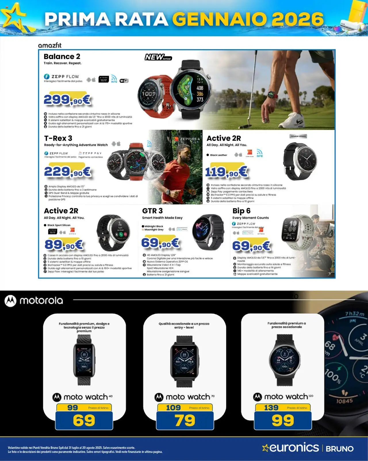 Volantino Euronics del 31.07.2025 | Pagina: 5 | Prodotti: Silicone, Batteria