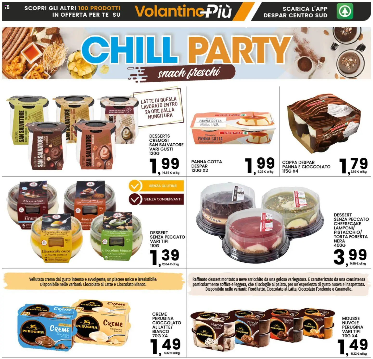 Volantino Interspar del 29.01.2026 | Pagina: 15 | Prodotti: Cioccolato, Caramelle, Latte, Torta