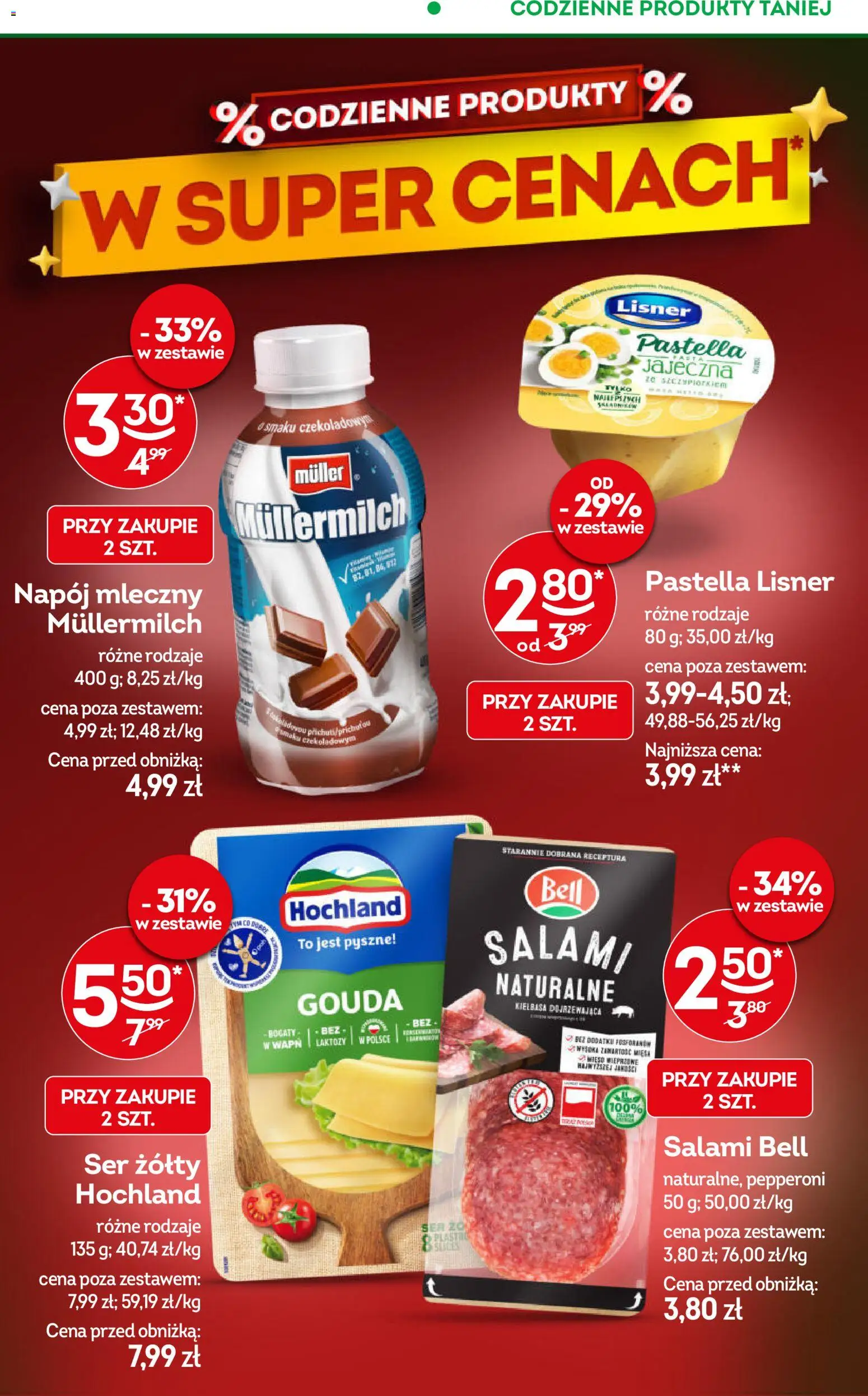 Żabka Gazetka - Codzienne produkty od 19.11.2025 | Strona: 10 | Produkty: Kiełbasa, Kiełbasa dojrzewająca, Bell, Ser