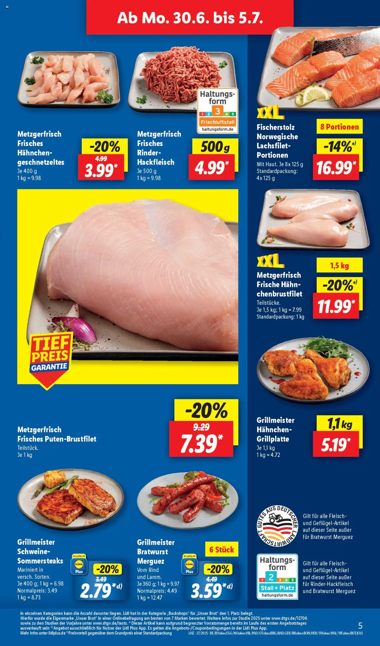 Lidl Prospekt 	 - gültig ab dem 30.06.2025 | Seite: 5