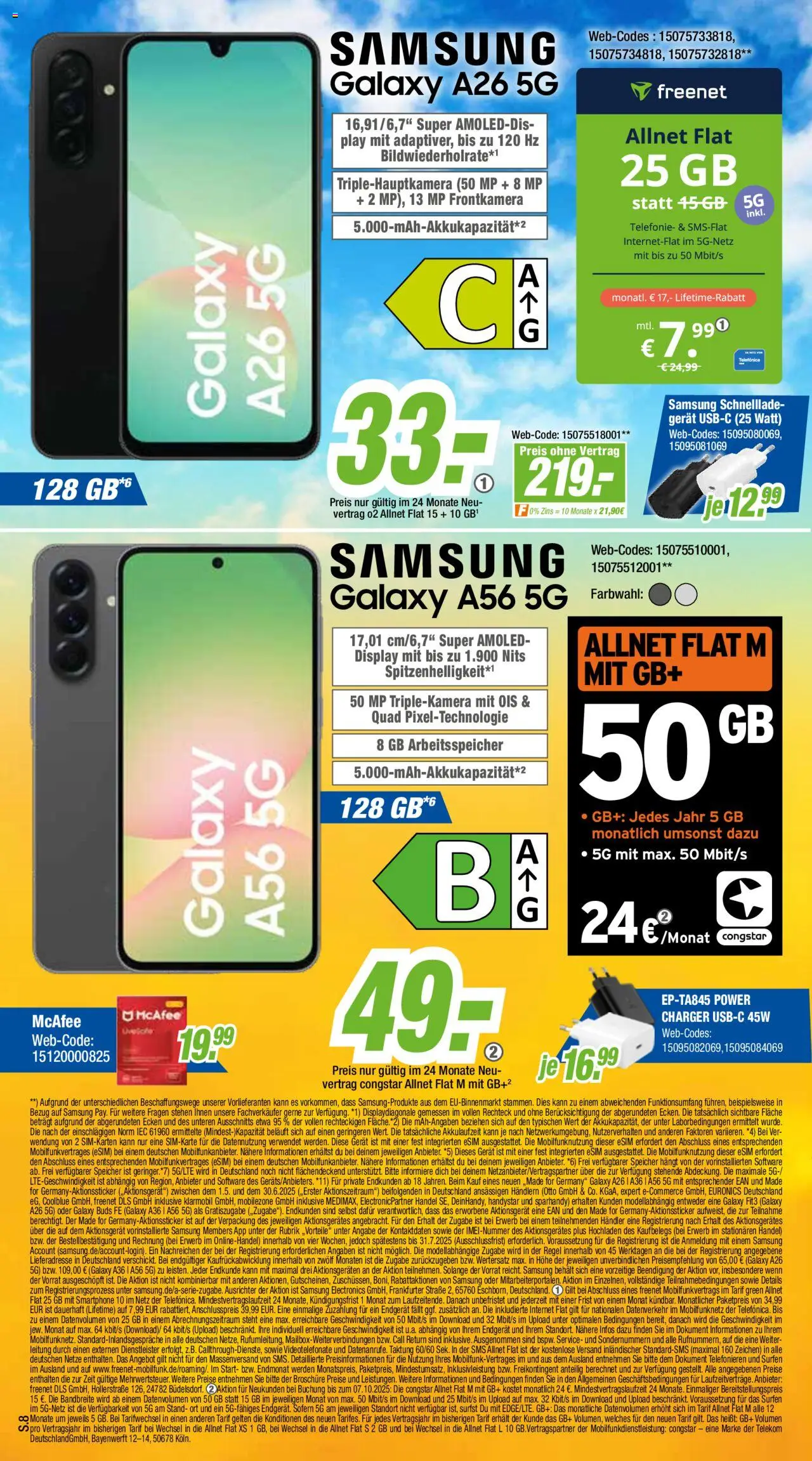 Expert Prospekt Grean Deals - gültig ab dem 01.08.2025 | Seite: 8 | Produkte: Samsung, Smartphone
