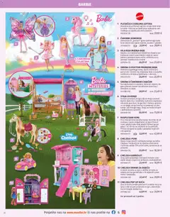 Katalog Igračke Müller - Pregled kataloga iz trgovine Müller, vrijedi od 01.12.2025 | Stranica: 28 | Proizvodi: Barbie, Ormar, Lutke, Četka