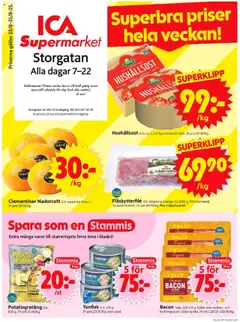 ICA Supermarket - Linköping - Förhandsvisning av reklamblad från butik ICA Supermarket aktuell från 25.08.2025