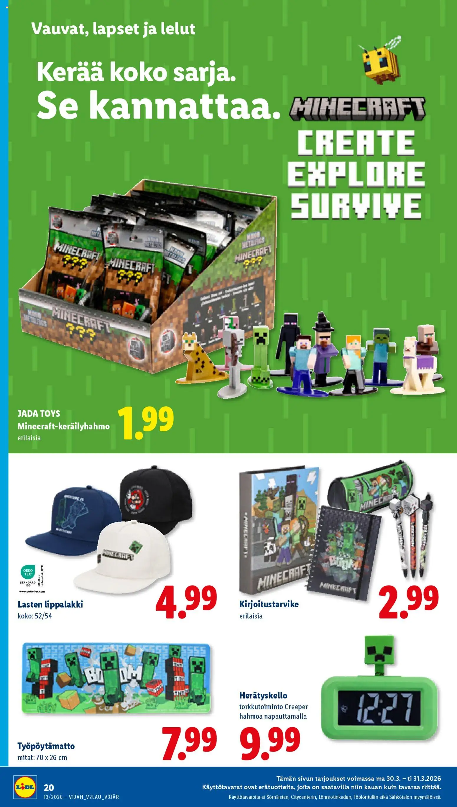 Lidl tarjoukset - Rovaniemi – voimassa 26.03.2026 alkaen | Sivu: 26 | Tuotteet: Herätyskello