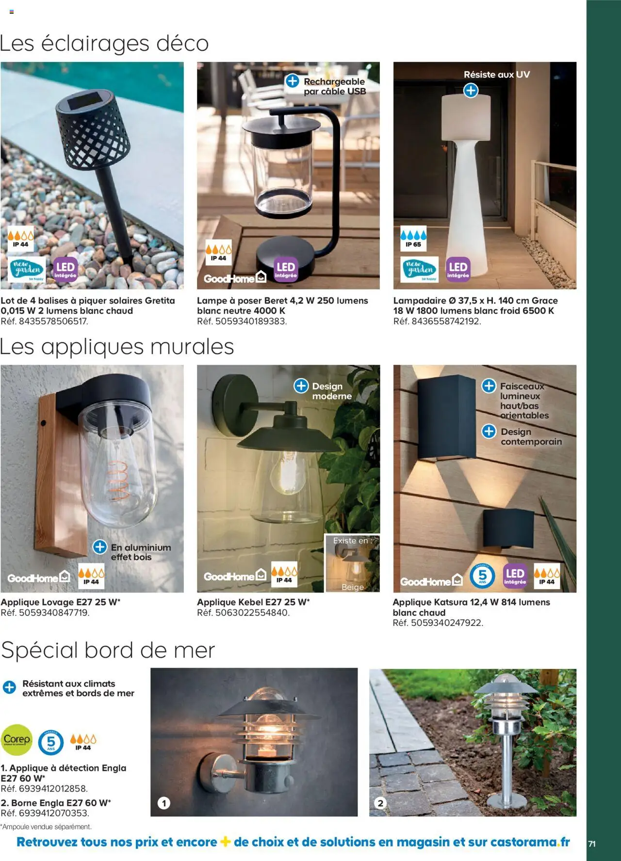  | Page: 71 | Produits: Câble, USB, Lampadaire, Lampe