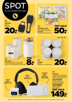 Netto tilbudsavis – gyldig fra 20.09.2025 | Side: 29 | Produkter: Powerbank, Høretelefoner, Batteri
