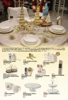Inpos katalog akcije – veljaven od 13.11.2025 | Stran: 13 | Izdelki: Svečnik, Tekač, Sveča, Nabodala