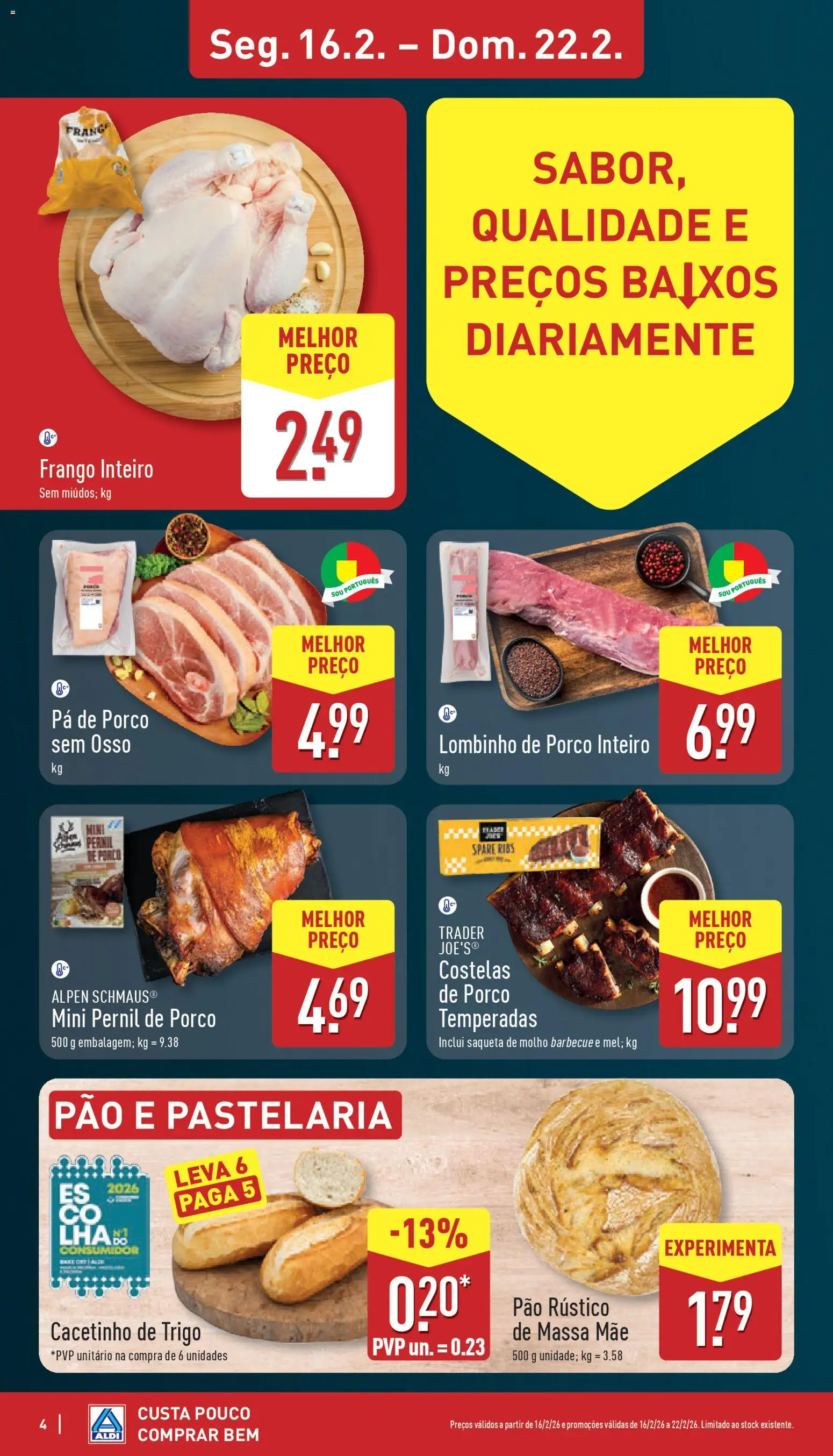 Aldi folheto │ válido de 16.02.2026 | Página: 4