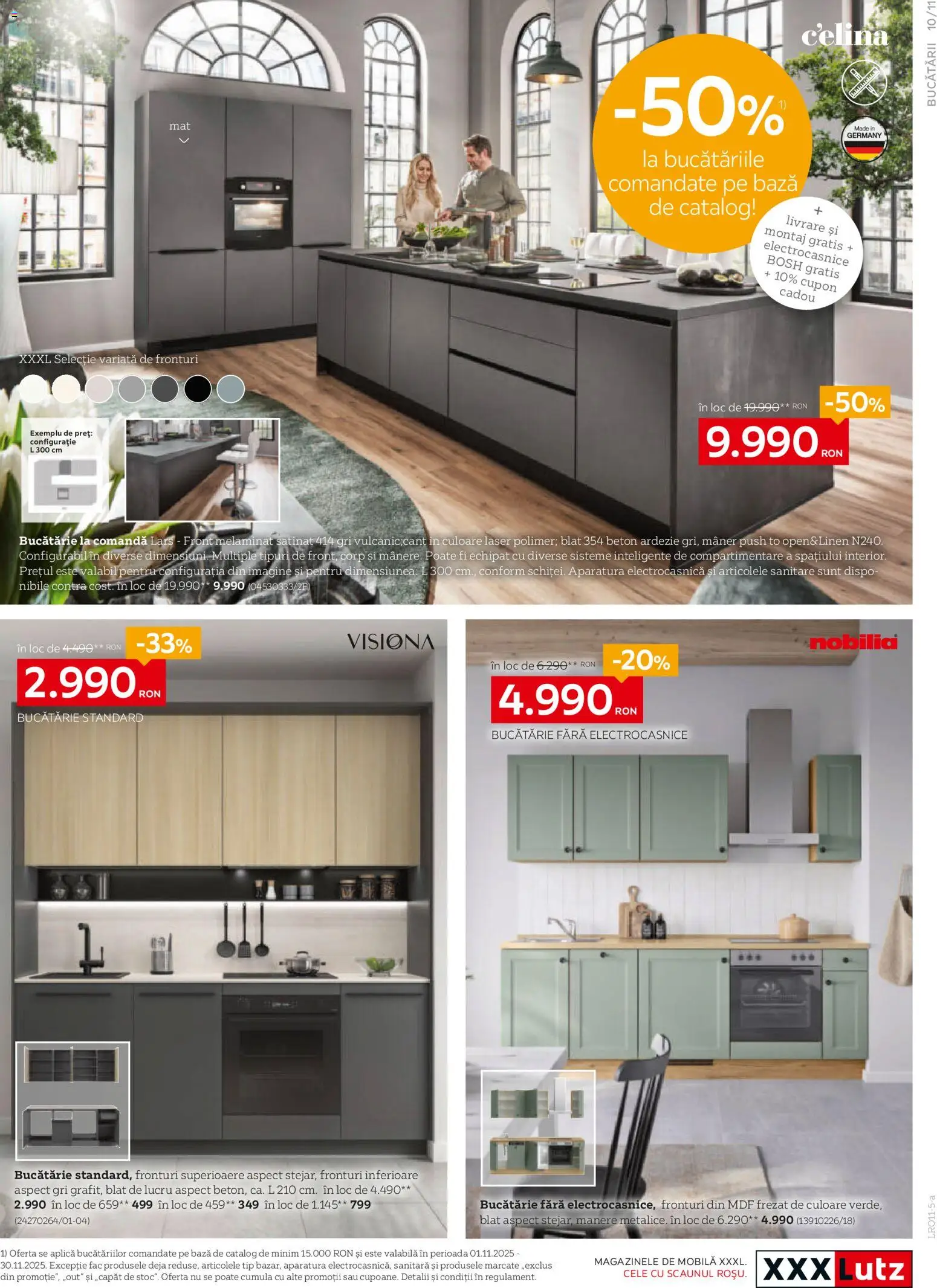 Noul catalog XXXLutz – valabil de la 03.11.2025 | Pagină: 11 | Produse: Mâner, Bucătărie