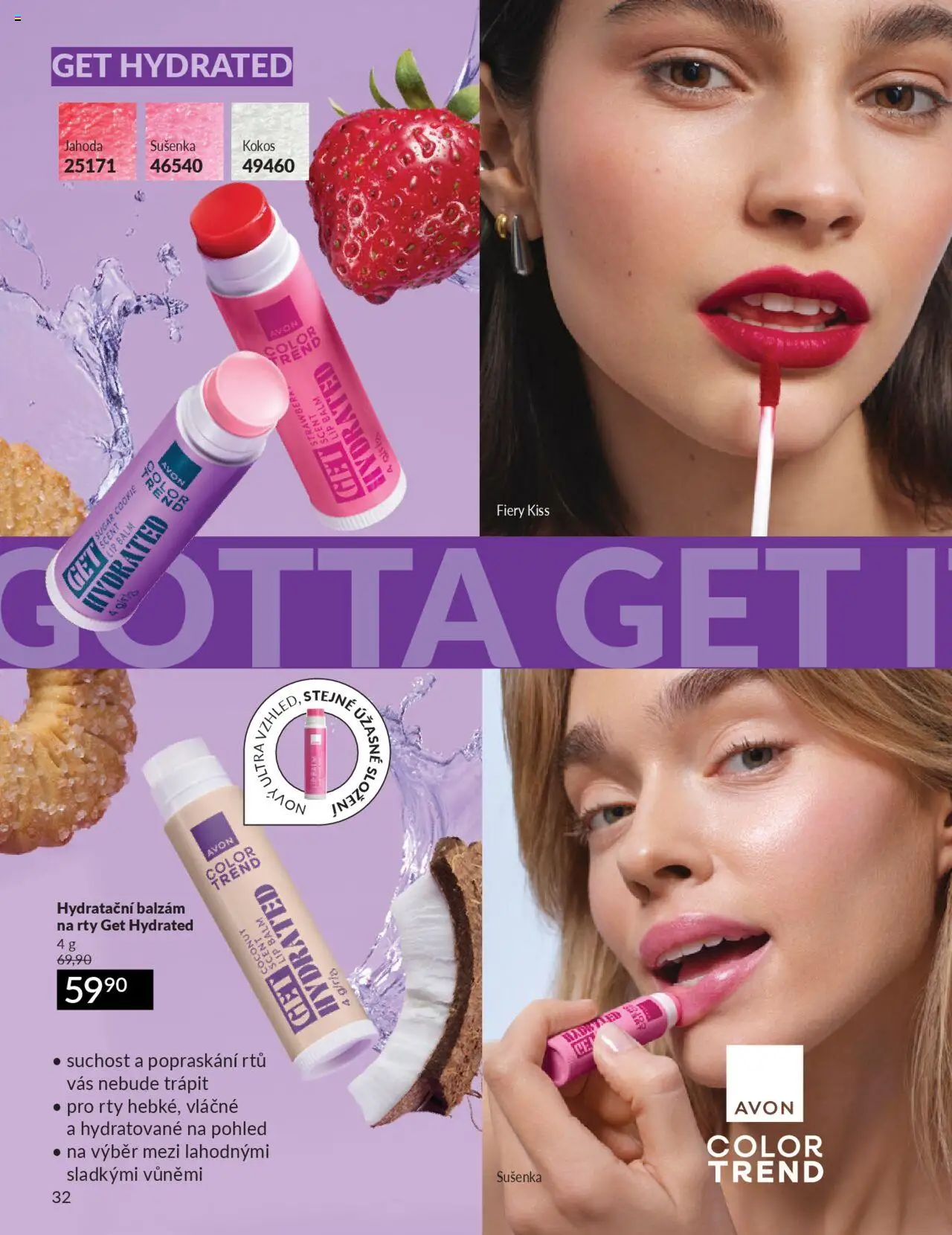 Avon katalog 9/2025 od 01.09.2025 | Strana: 34 | Produkty: Balzám na rty, Kokos