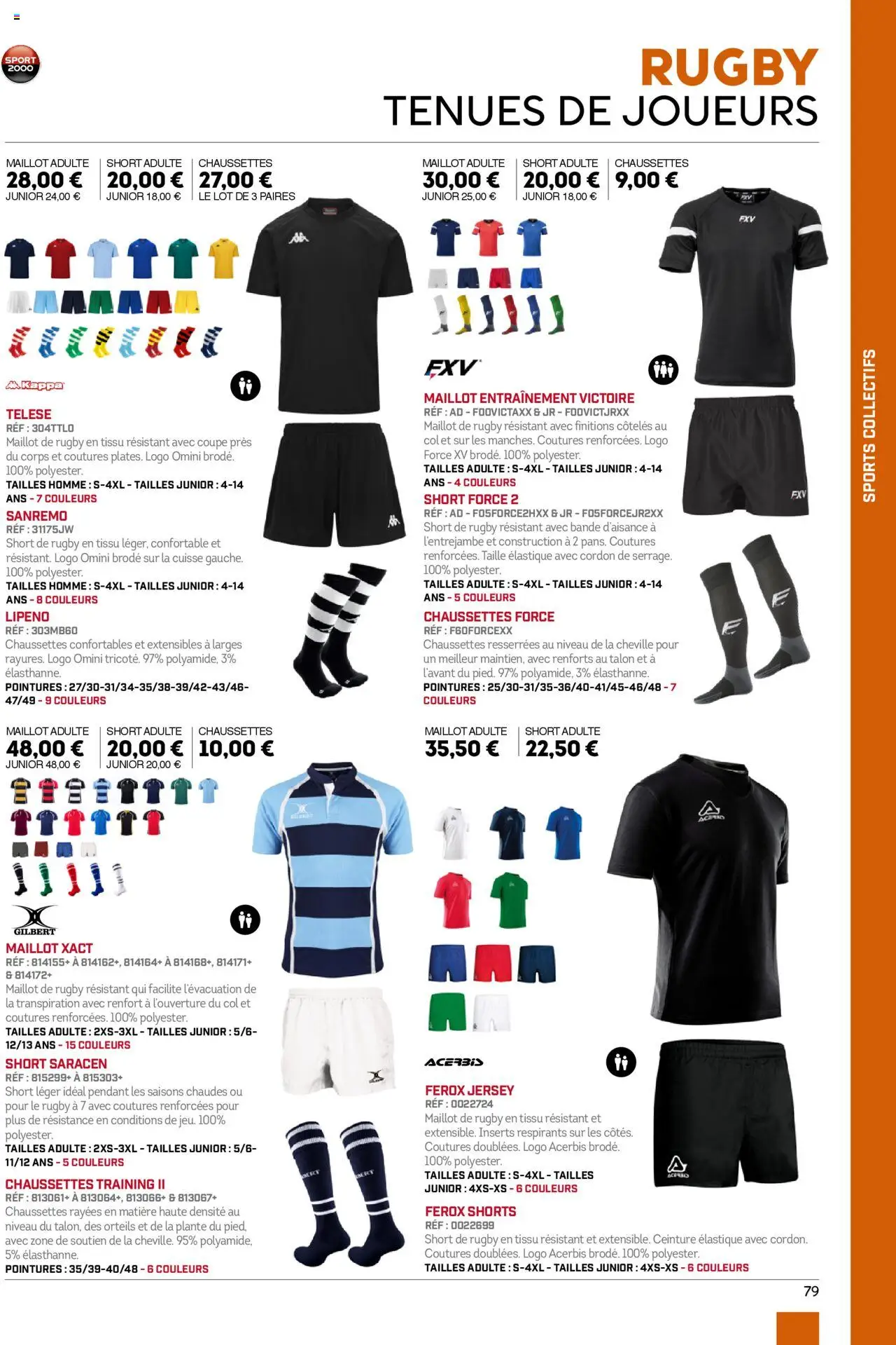 {H1} | Page: 79 | Produits: Ceinture, Shorts