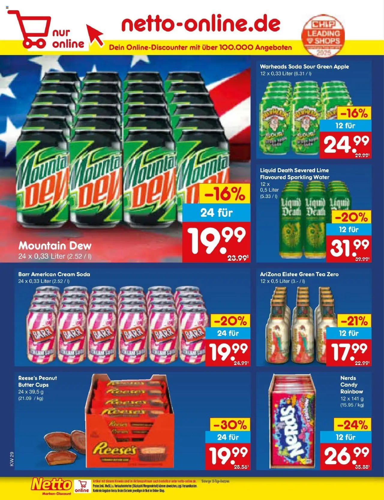 Netto Marken-Discount prospekt Calw-Stammheim	 - gültig ab dem 13.07.2025 | Seite: 30 | Produkte: Butter, Apple