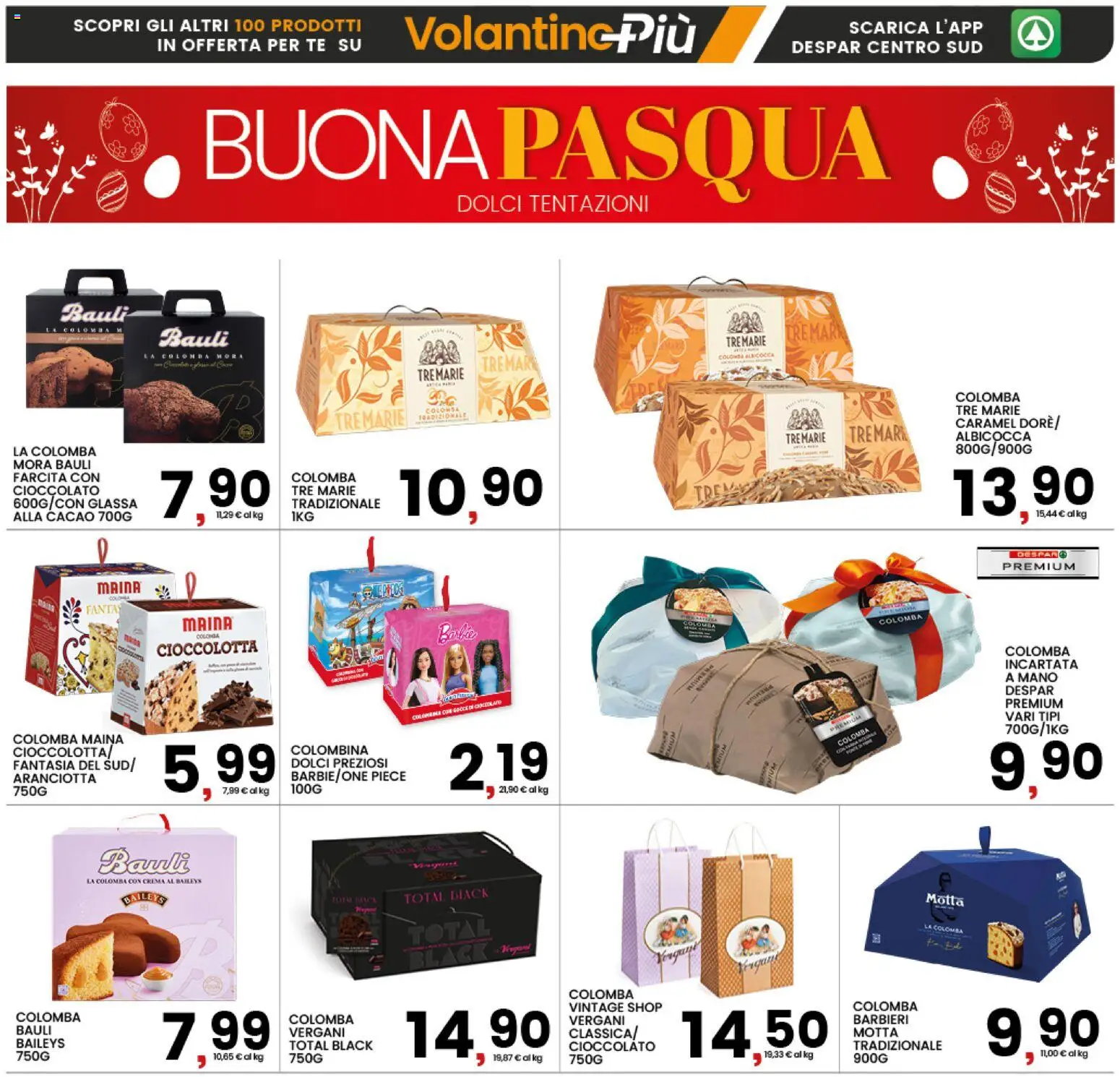 Volantino Interspar del 25.03.2026 | Pagina: 9 | Prodotti: Crema, Cioccolato, Tè, Fanta