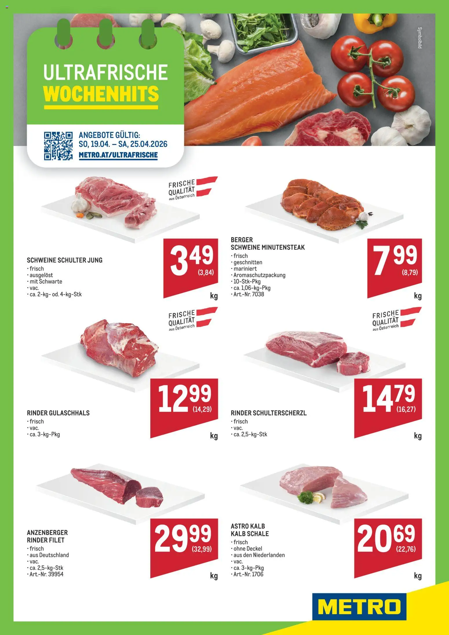 Metro angebote Angebote Wochenhits gültig ab 19.04.2026 | Seite: 1