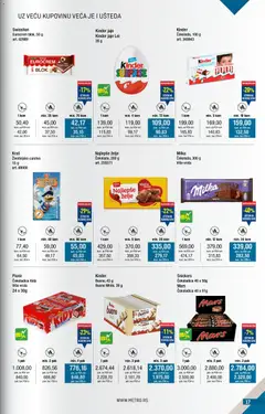 Metro kupi više plati manje - pregled Metro kataloga - važi od 01.12.2025 | Strana: 17 | Proizvode: Milka, Eurocrem