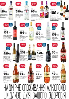Рукавичка акції дійснийкції з 16.04.2026 | Сторінка: 21 | Товари: Вино, Пиво, Напій, Вермут