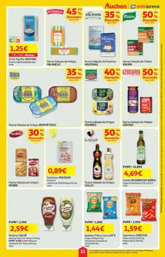 Pré-visualização Minipreço folheto válido de 26.03.2026 | Página: 11 | Produtos: Atum, Arroz, Carne, Batatas fritas