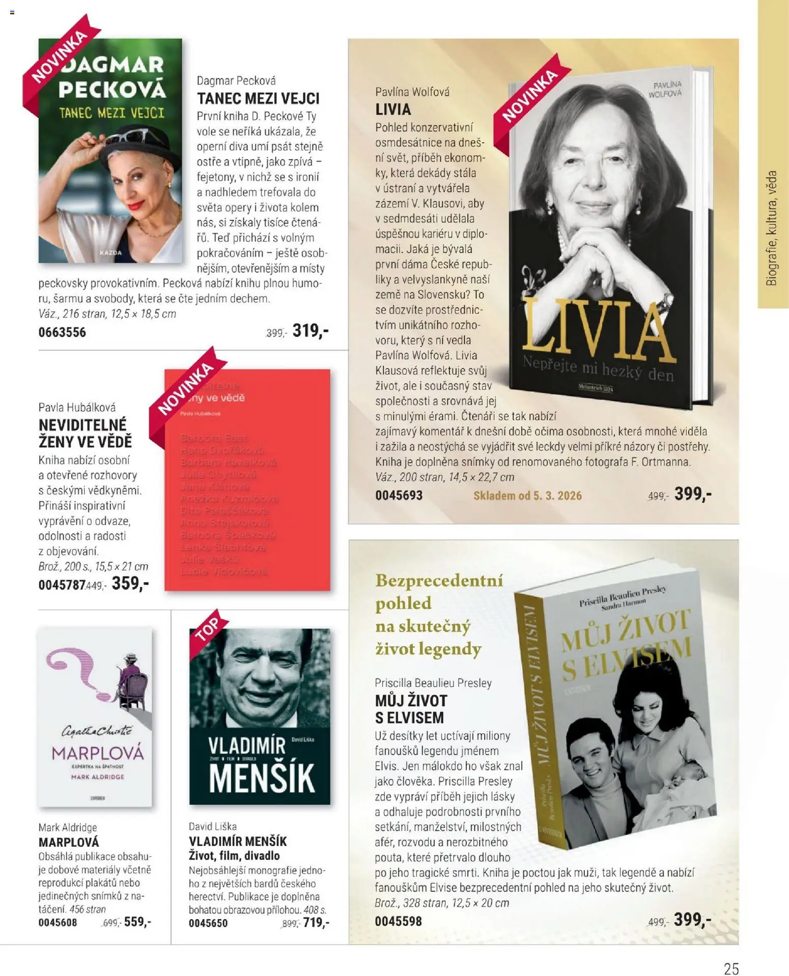 Knižní klub leták od 01.03.2026 | Strana: 25 | Produkty: Kniha