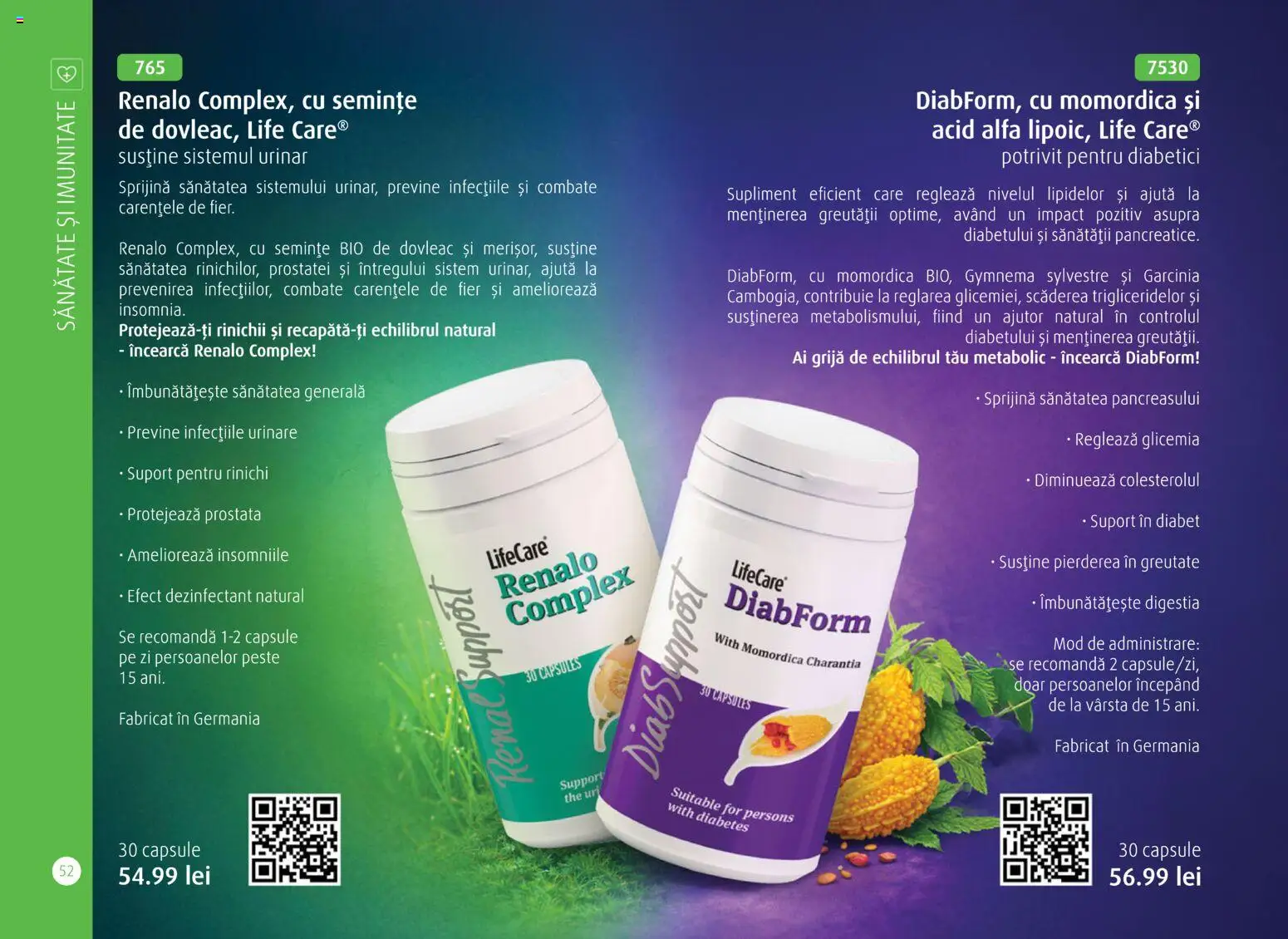 Noul catalog Life Care – valabil de la 01.04.2026 | Pagină: 54 | Produse: Şerit ödül, Dovleac, Semințe, Peluş Köpek Yatağı