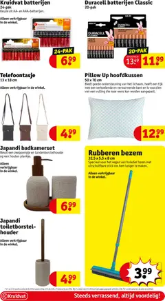 Kruidvat folder week 7 - Voorbeeld van een folder van Kruidvat, geldig van 10.02.2026 | Pagina: 38 | Producten: Tandenborstelhouder, Toilet, Batterijen, Kan