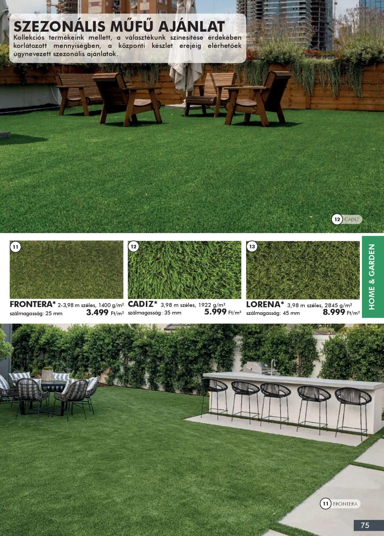 Diego akciós ujság - amely érvényes a következő dátumtól: 02.10.2025 | Oldal: 75 | Termékek: Műfű