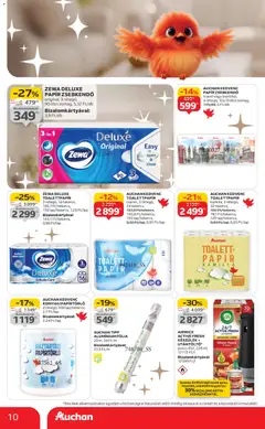 Auchan - Akciós újság Szupermarket - amely érvényes a következő dátumtól: 27.12.2025 | Oldal: 10
