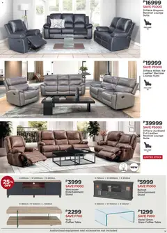 House and Home specials catalogue – valid from 20.10.2025 | Page: 3 | Products: Coffee table, Table, Lounge suite, Stock